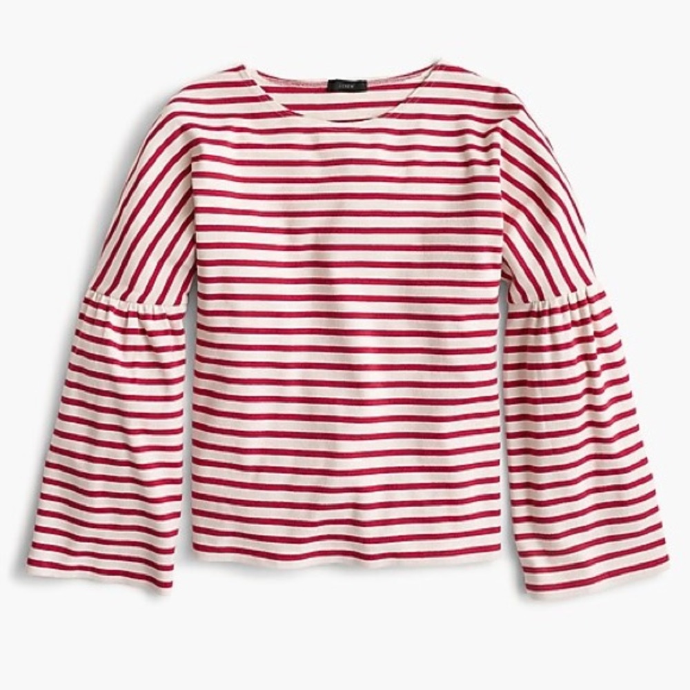 J. Crew Bell Sleeve Top